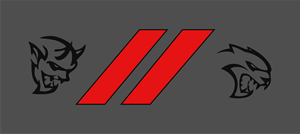 Dodge Demon Logo - SRT Dodge Demon and Hellcat Logo Vector (.AI) Free Download