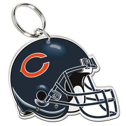 Football Helmet Logo - Chicago Bears WinCraft High-Definition Helmet Logo Keychain ...