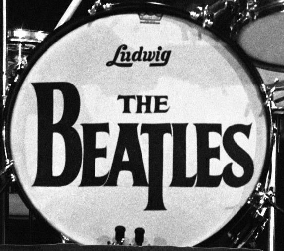 Beatles Head Logo - Taylor Hawkins' The Beatles Inspired “Drop T” Logo Foo Fighter Drum ...