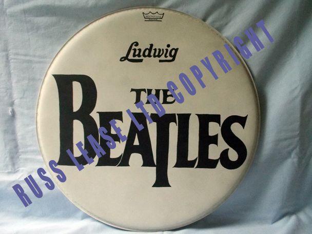 Beatles Head Logo - Drop T Drumhead