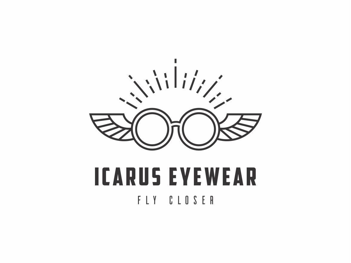 Eyewear Logo - Icarus Eyewear by Zuhair Ahmed | Dribbble | Dribbble