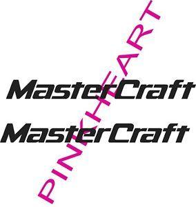 Master Craft Logo - 2 master craft Boats decals decal boat vinyl mastercraft logo ...