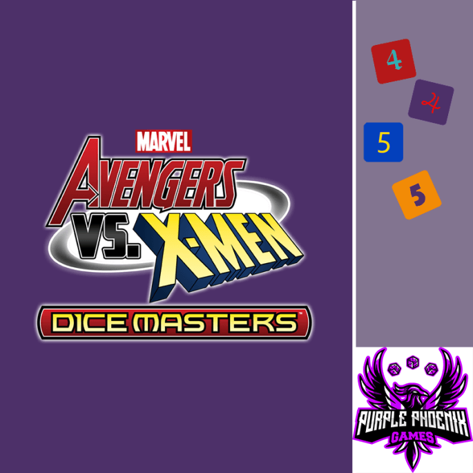 Purple Phoenix Logo - Purple Phoenix Games Review | Marvel Dice Masters: Avengers vs. X ...