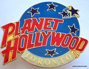 Red White Blue Globe Logo - Amazon.com : Planet Hollywood Toronto Light Blue Globe Logo City Pin ...