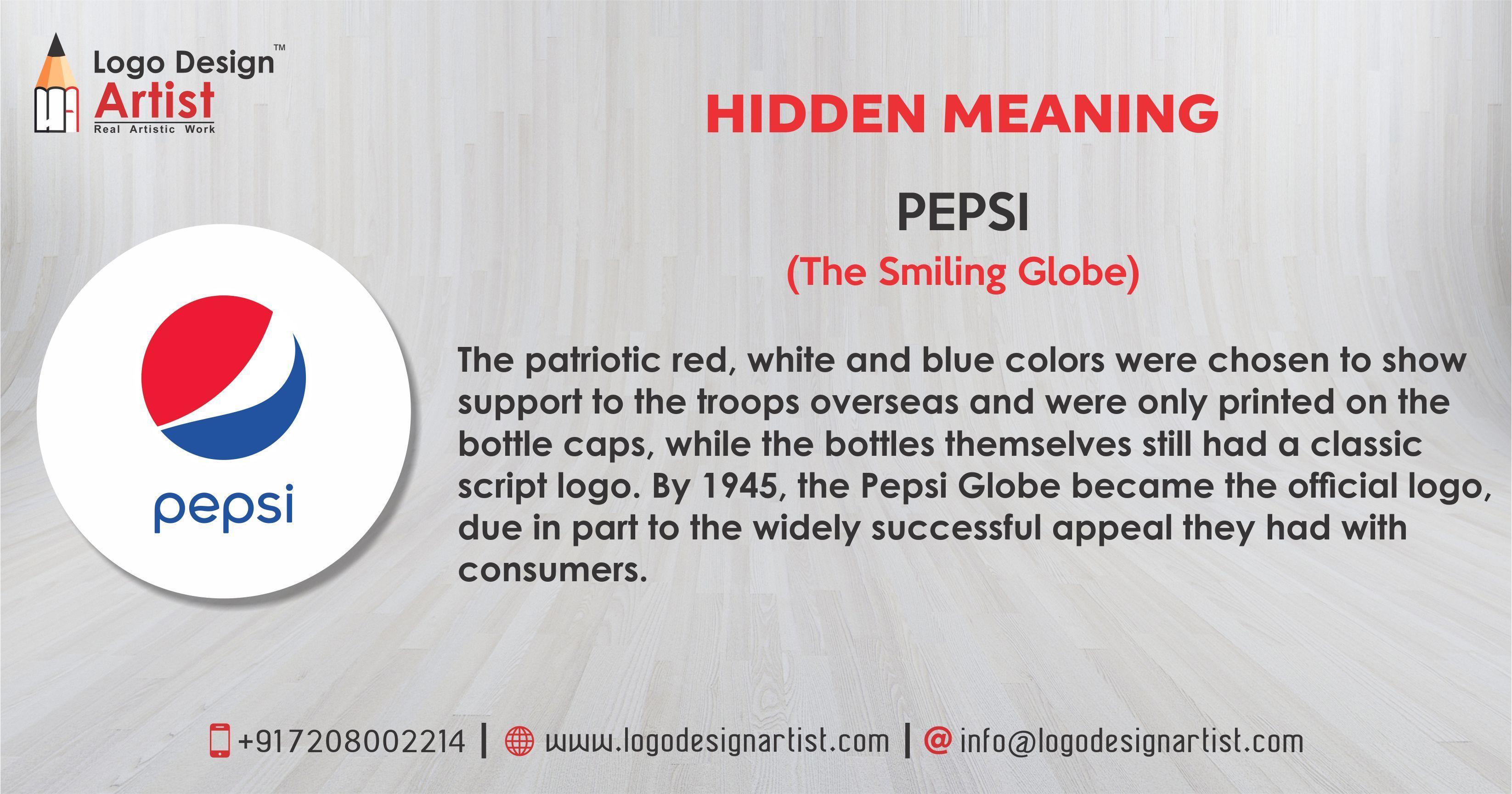 Red White Blue Globe Logo - HIDDEN MEANING #PEPSI (The Smiling Globe) The patriotic red, white ...