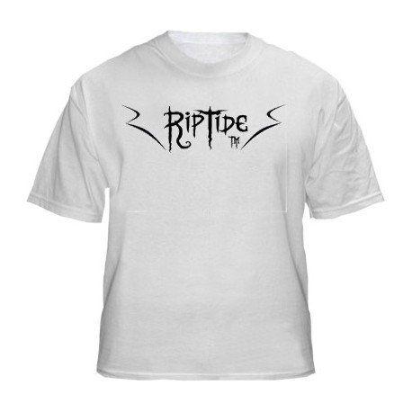 Riptide White Logo - Buy Riptide Logo T-shirt - White at the longboard shop in The Hague ...