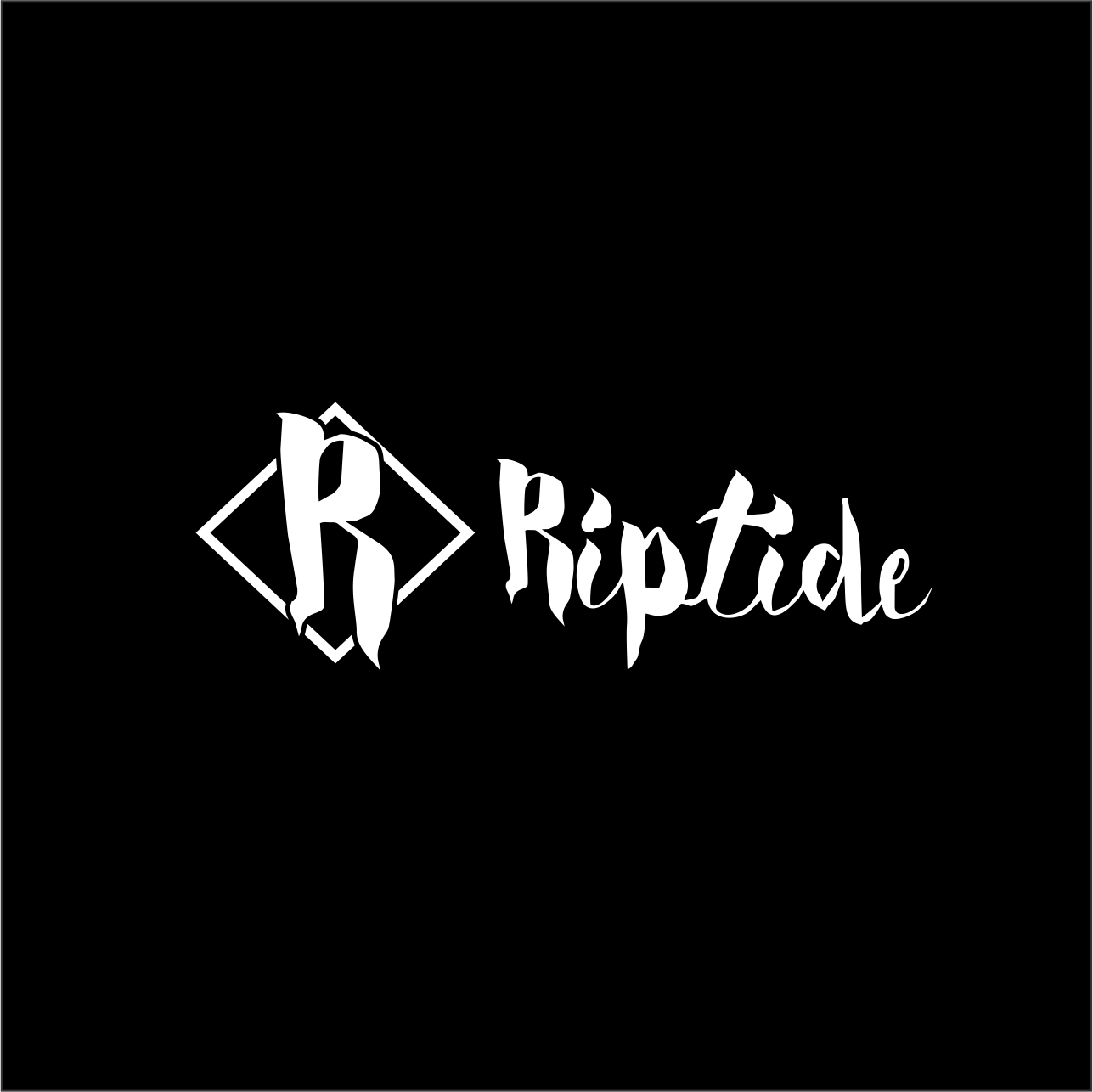 Riptide White Logo - Elegant, Playful Logo Design for Riptide by MYART. Design