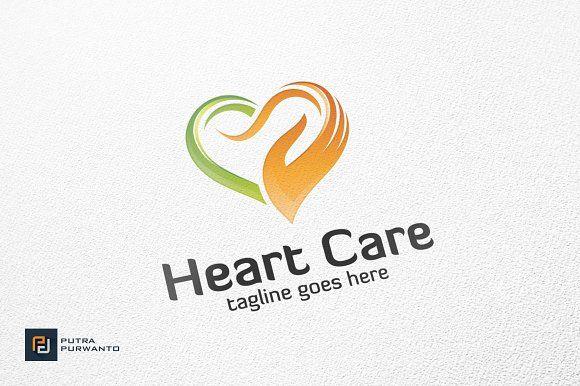 Care Logo - Heart Care Template Logo Templates Creative Market