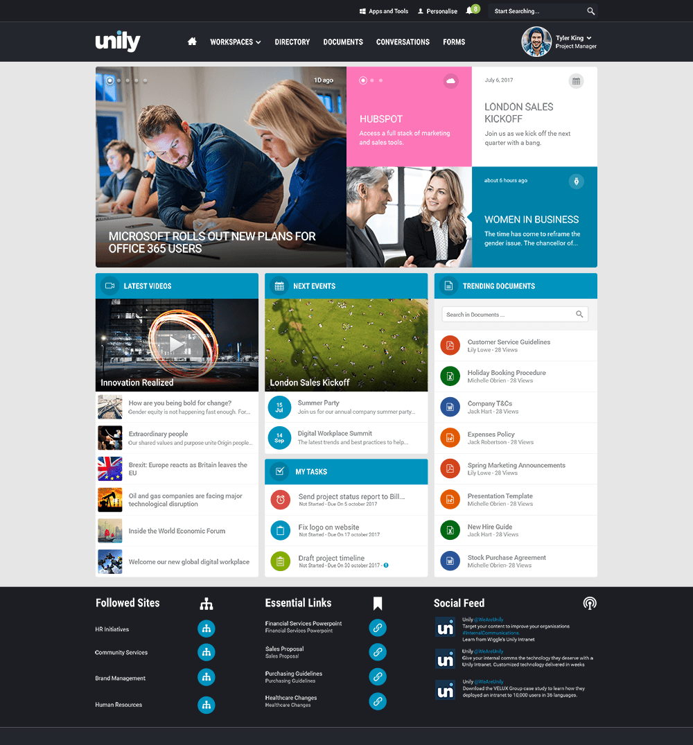 Unily Mobile App Logo - Unily Pricing, Features, Reviews & Comparison of Alternatives | GetApp®