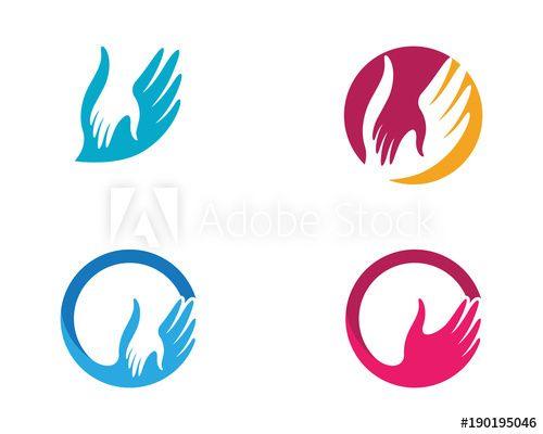 Care Logo - Hand Care Logo Template - Buy this stock vector and explore similar ...