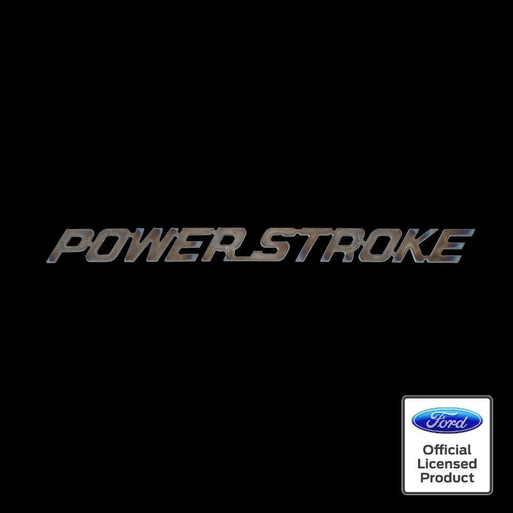 Black and White Ford Diesel Logo - Powerstroke logo - Speedcult Officially Licensed