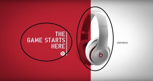 Red Beats Logo - Beats Headphones | COMM 130: Spring 2017