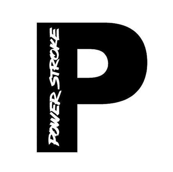 Powerstroke Logo - Powerstroke Logo Vinyl Decal Sticker