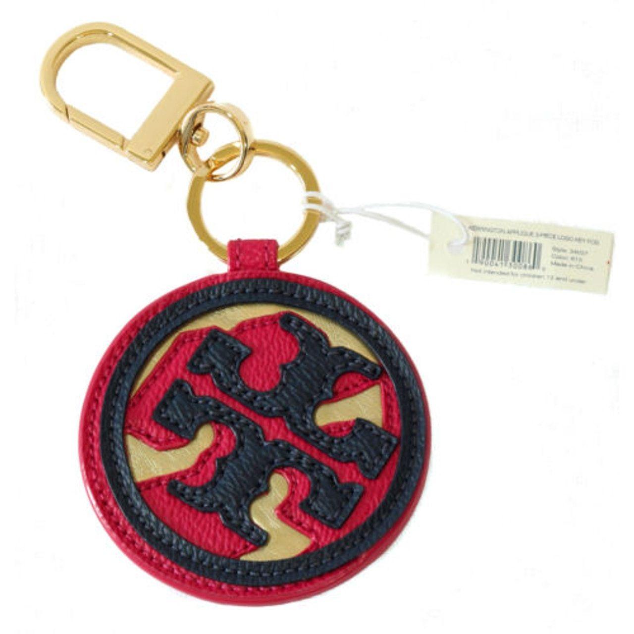 FOB Cross Logo - Nib Tory Burch Kerrington Applique 3 Piece Logo Key Fob, Multicolor ...