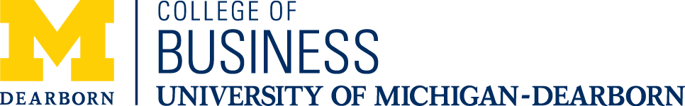 University of Michigan Dearborn Logo - University of Michigan - Dearborn, College of Business-Internship ...