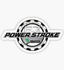 Powerstroke Logo - F350 Stickers | Redbubble
