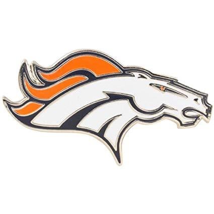 Denver Broncos Logo - Amazon.com : NFL Denver Broncos Logo Pin : Sports Fan Wallets