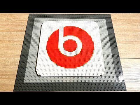 Red Beats Logo - LEGO PIXEL ART | BEATS LOGO - YouTube
