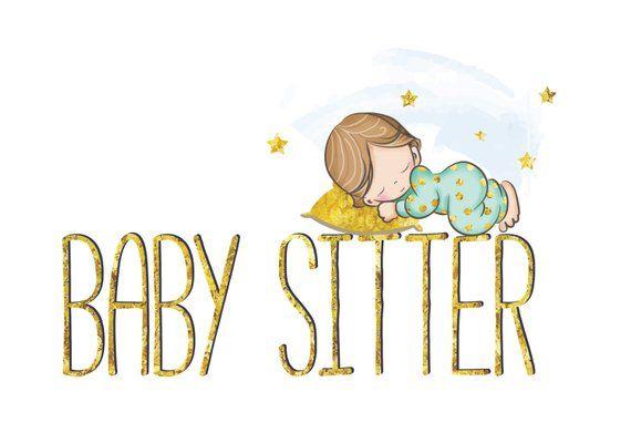 Sitter Logo - Custom logo design baby sleeping logo baby sitter logo