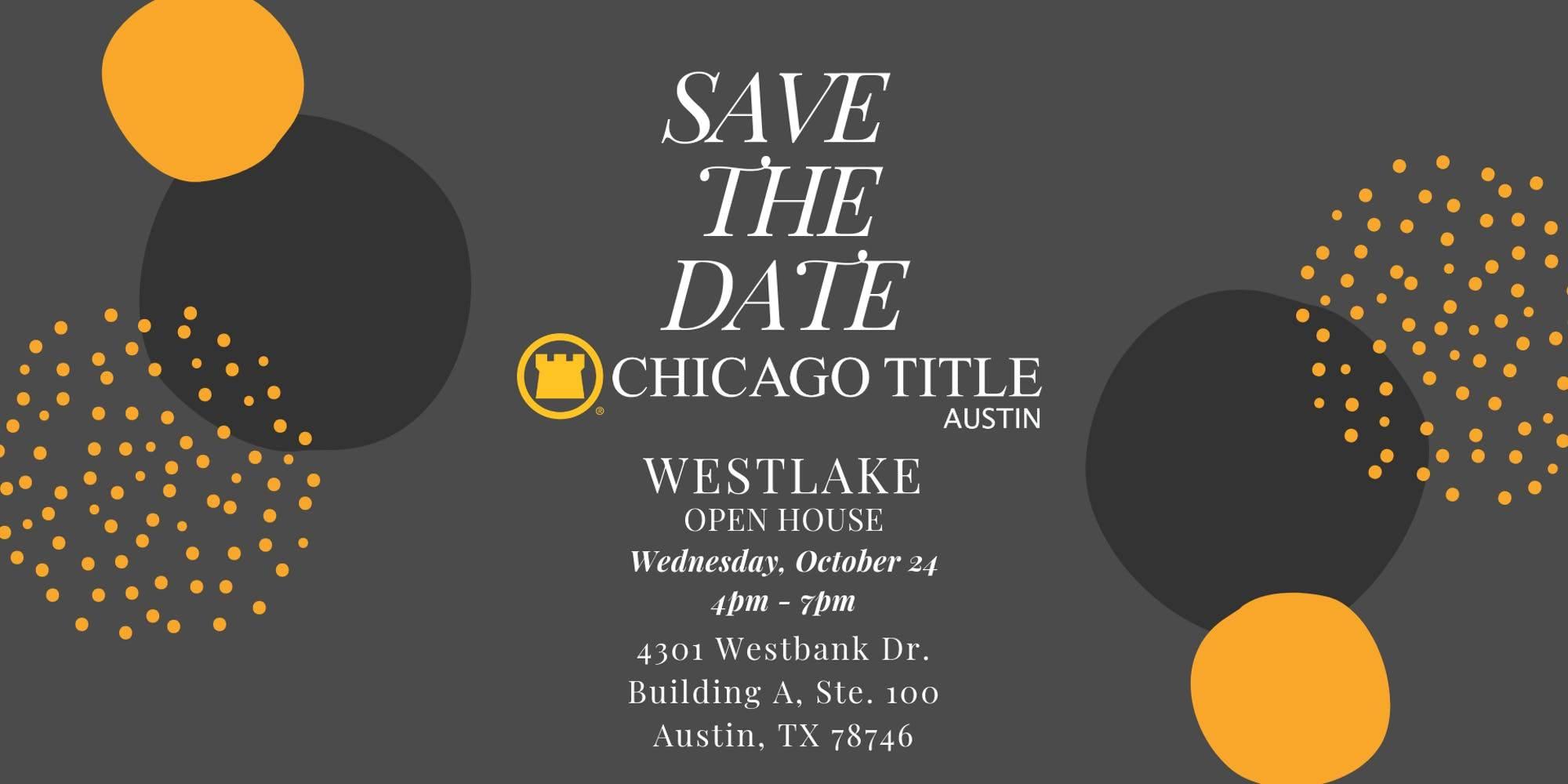 Chicago Title of Texas Logo - Chicago Title: Westlake Office Grand Opening | Realty Line of Austin