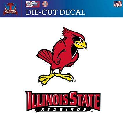 Illinois State University Redbirds Logo - Amazon.com : Victory Tailgate Illinois State University Redbirds Die ...