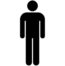 1 Person Logo - Stick Figure. Free Image clip art online