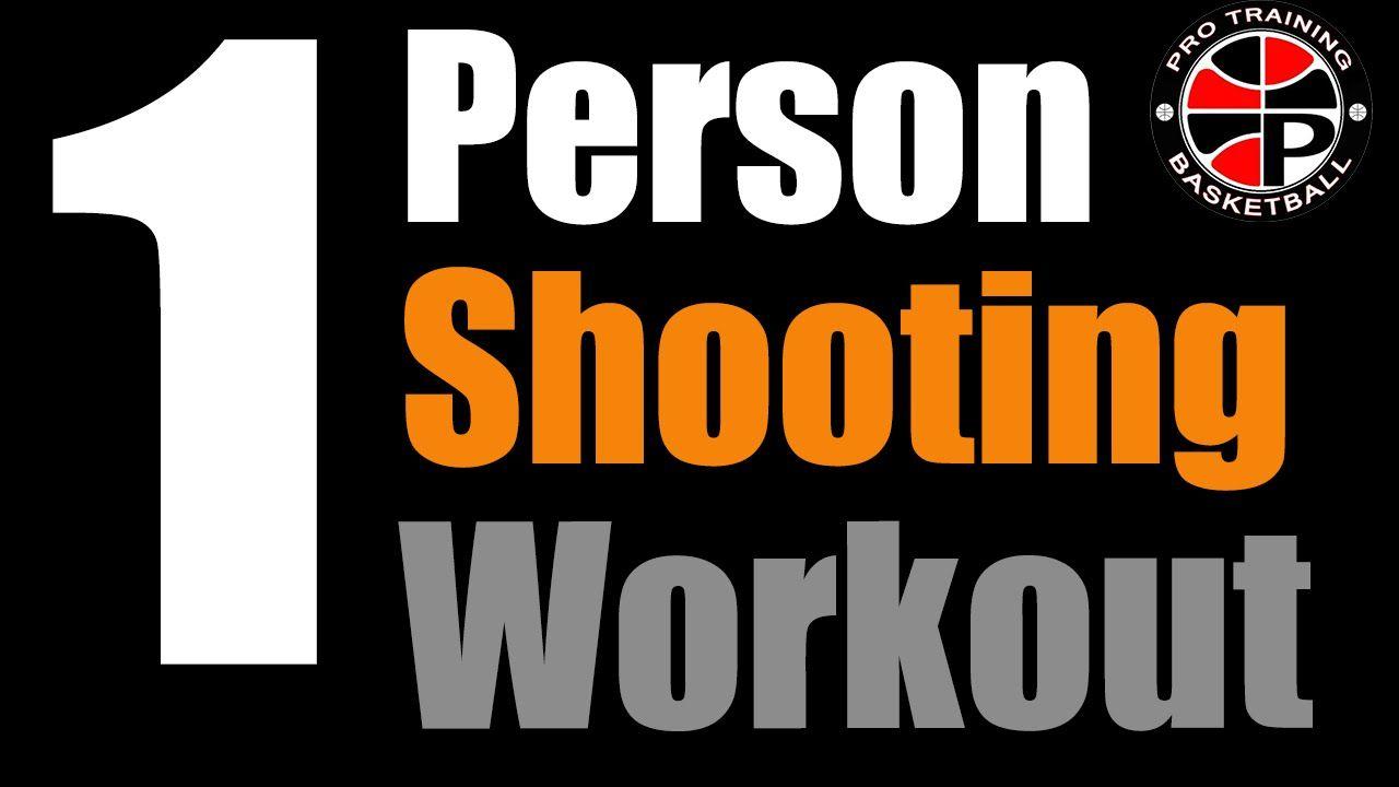 1 Person Logo - Ball Handling, Shooting and Conditioning Drill Person Shooting