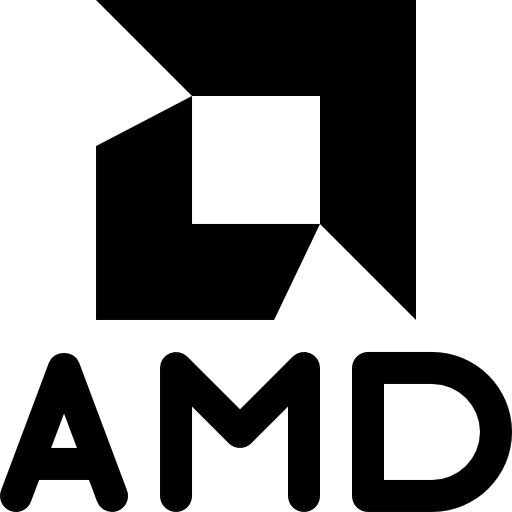 Transparent AMD Logo - Amd - Free logo icons