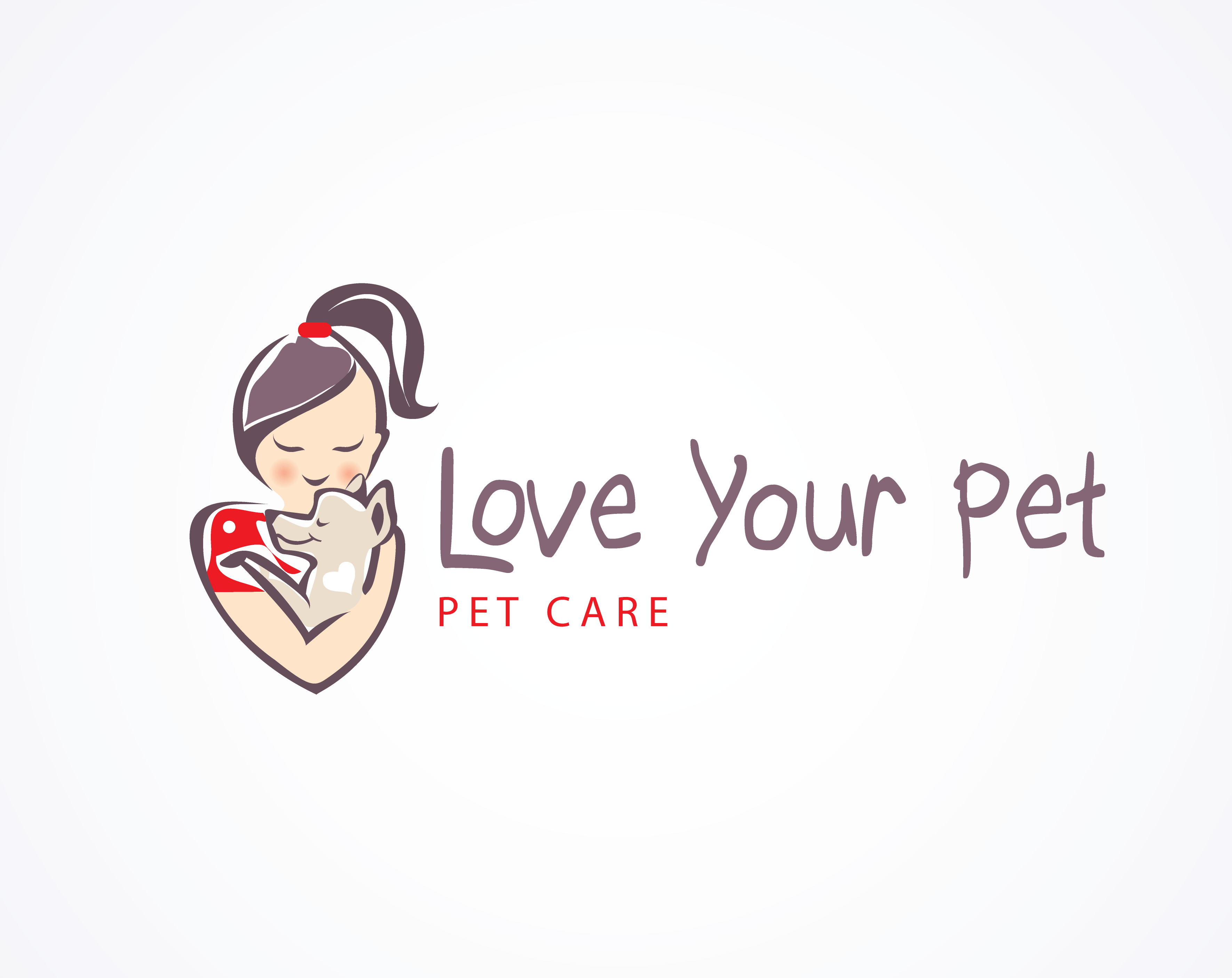 Sitter Logo - Animal Care Business Logo, Premade Dog Grooming or Pet Sitter Logo