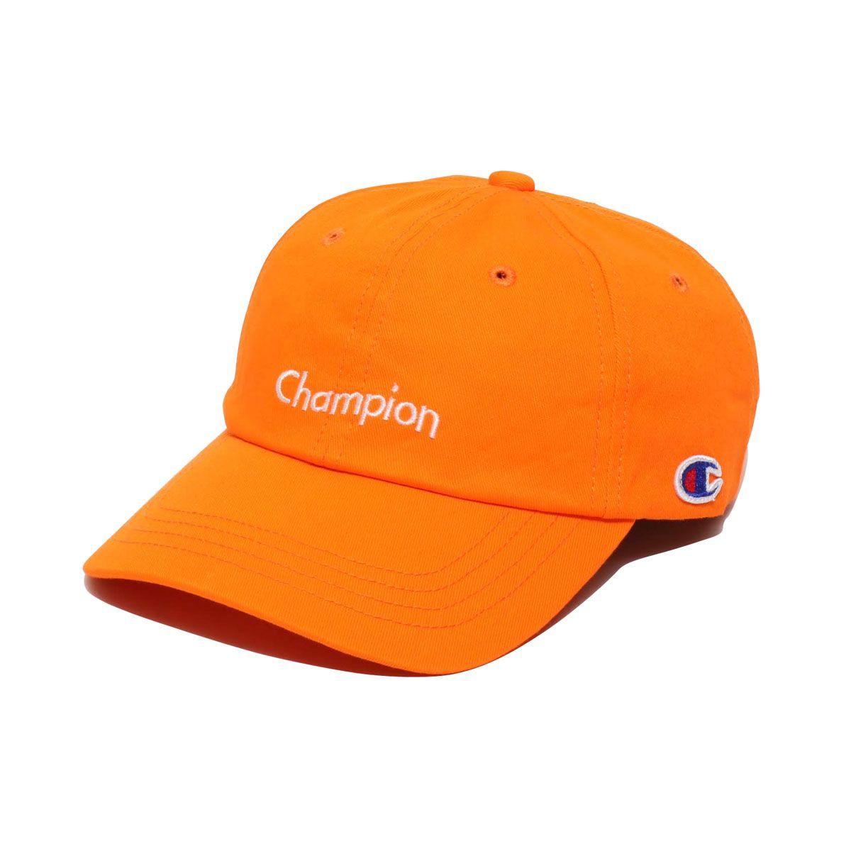 Orange Wave Logo - Kinetics: CHAMPION wave logo twill low cap (orange) (champion wave ...