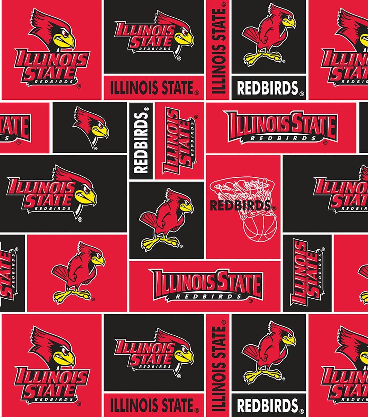 Illinois State University Redbirds Logo - Licensed NCAA Fleece- Illinois State | JOANN