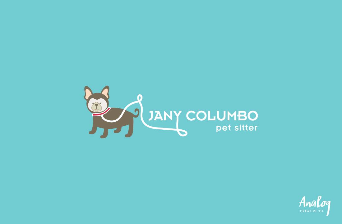 Sitter Logo - Pet Sitter Jany Columbo brand design