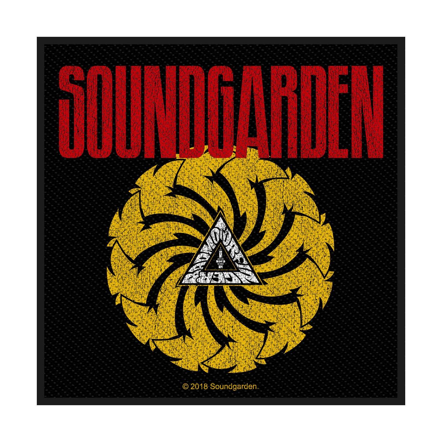 Soundgarden Logo - Soundgarden 'Badmotorfinger' Woven Patch - Heavy Metal Online