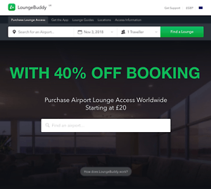1 Person Logo - Access for 1 person to any Airport City lounge on Loungebuddy site