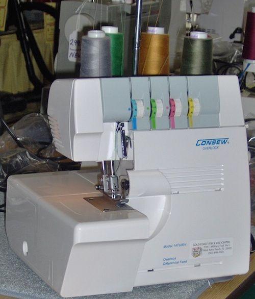 Consew Logo - Consew Model 14TU854 Overlock Machine Review | Sewing Insight