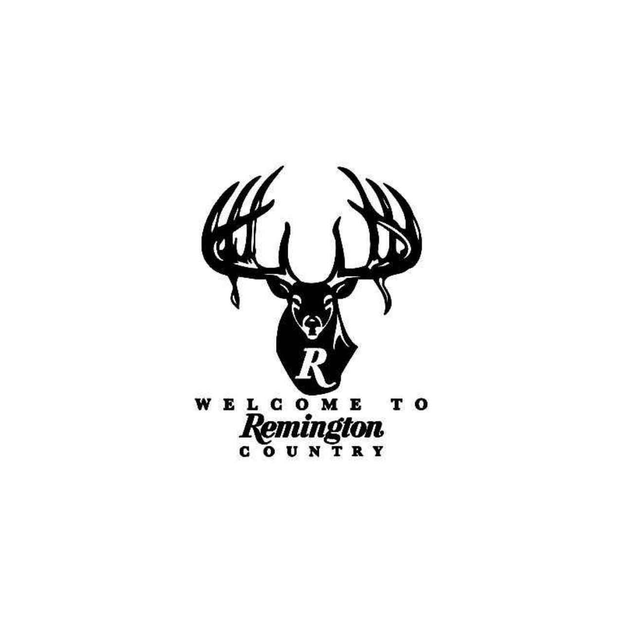 Remington Deer Logo - Remington Country Deer Buck Hunting 2 Vinyl Decal Sticker