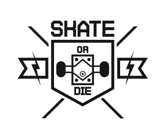 Skate or Die Logo - Skate or die Designed by radkedesign | BrandCrowd