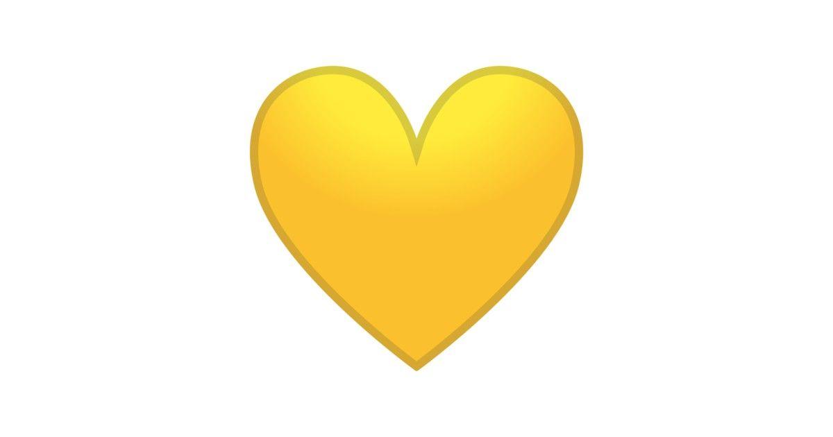 Yellow Heart Logo - 