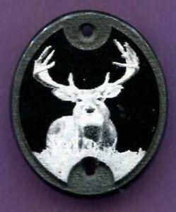 Remington Deer Logo - Remington 700 BDL Gun Stock Grip Cap White Tail Deer | eBay