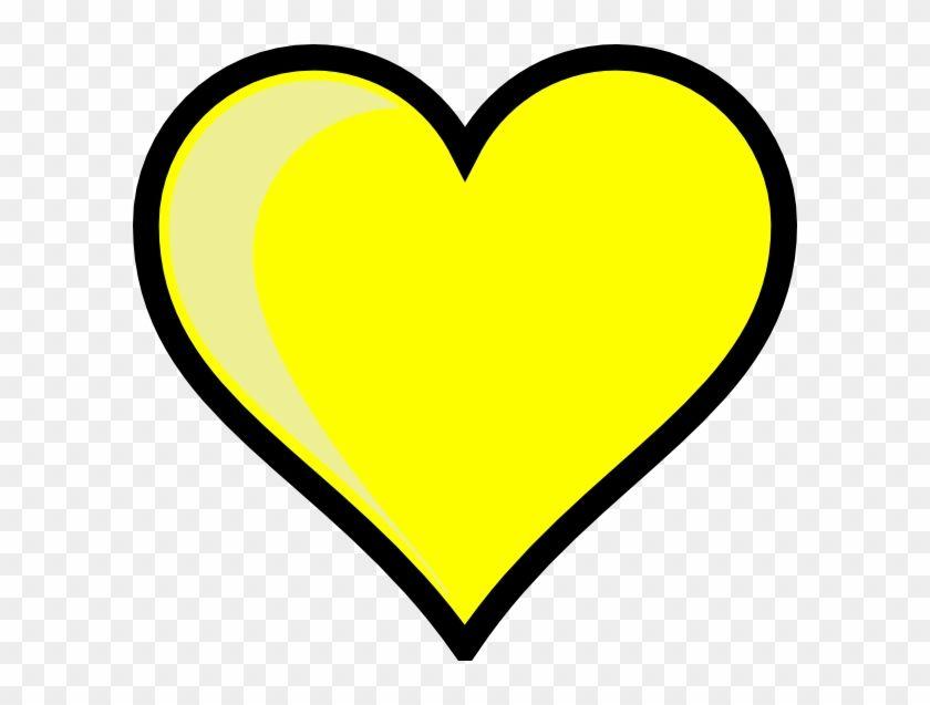 Yellow Heart Logo - Yellow Heart Clip Art At Clker - Yellow Heart - Free Transparent PNG ...