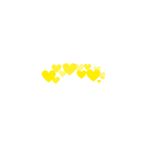 Yellow Heart Logo - Made by me! (yellow ver.) on We Heart It