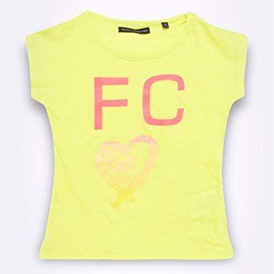 Yellow Heart Logo - French Connection Girl's Yellow Heart Logo Motif T-Shirt: Amazon.co ...