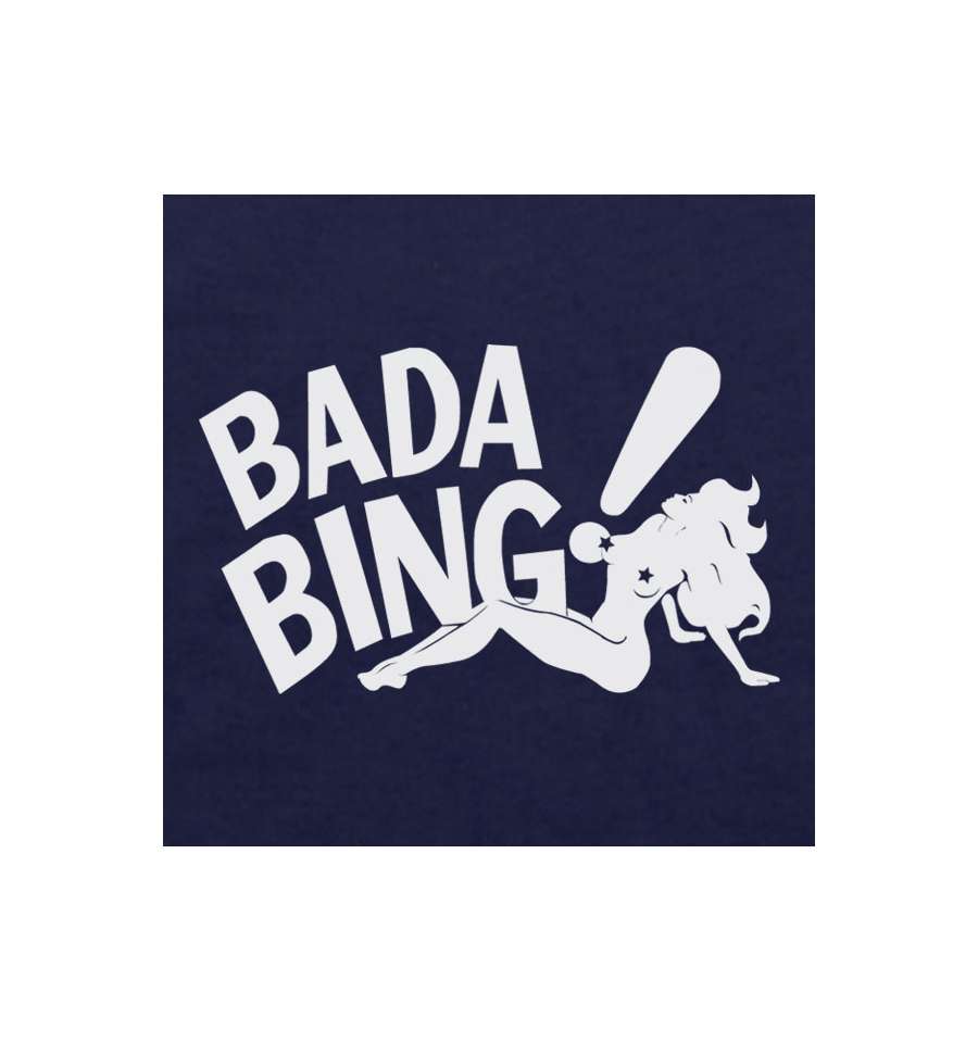 Bada Bing Logo - Sopranos Hoodie Sweat Bada Bing Logo