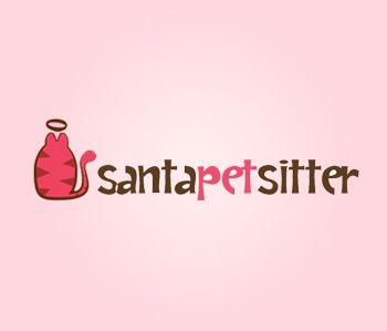 Sitter Logo - Santa Pet Sitter - Logo - AMA Digital
