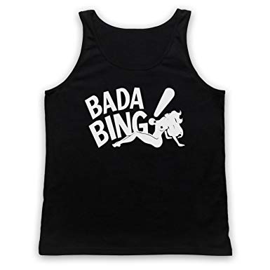 Bada Bing Logo - Inspired Apparel Inspired by Sopranos Bada Bing Logo Unofficial Tank
