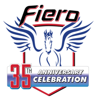 Fiero Graphic Logo - Fiero 35th Anniversary