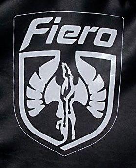 Fiero Graphic Logo - Pontiac Fiero