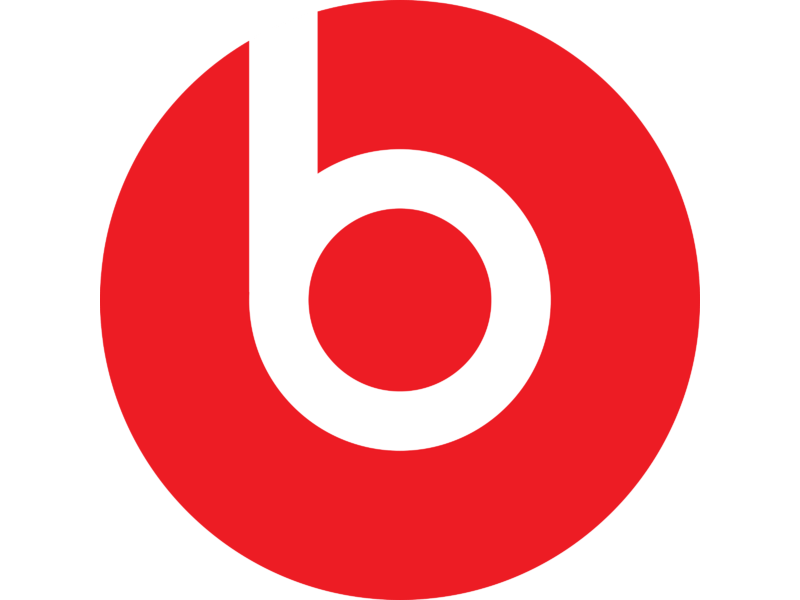 Red Beats Logo - Beats Electronics Logo PNG Transparent & SVG Vector