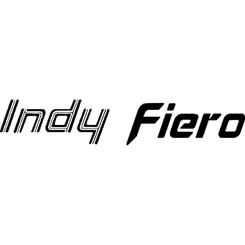 Fiero Graphic Logo - Pontiac Indy Fiero Replacement Decklid Graphic Vinyl Decal Sticker