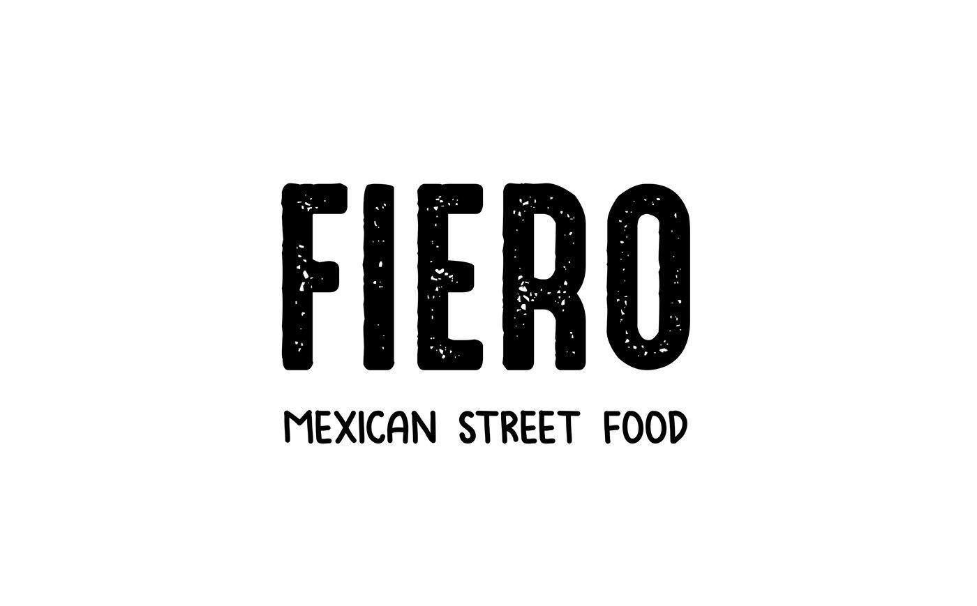 Fiero Graphic Logo - Logo Design for Fiero Mexican Street Food Restaurant